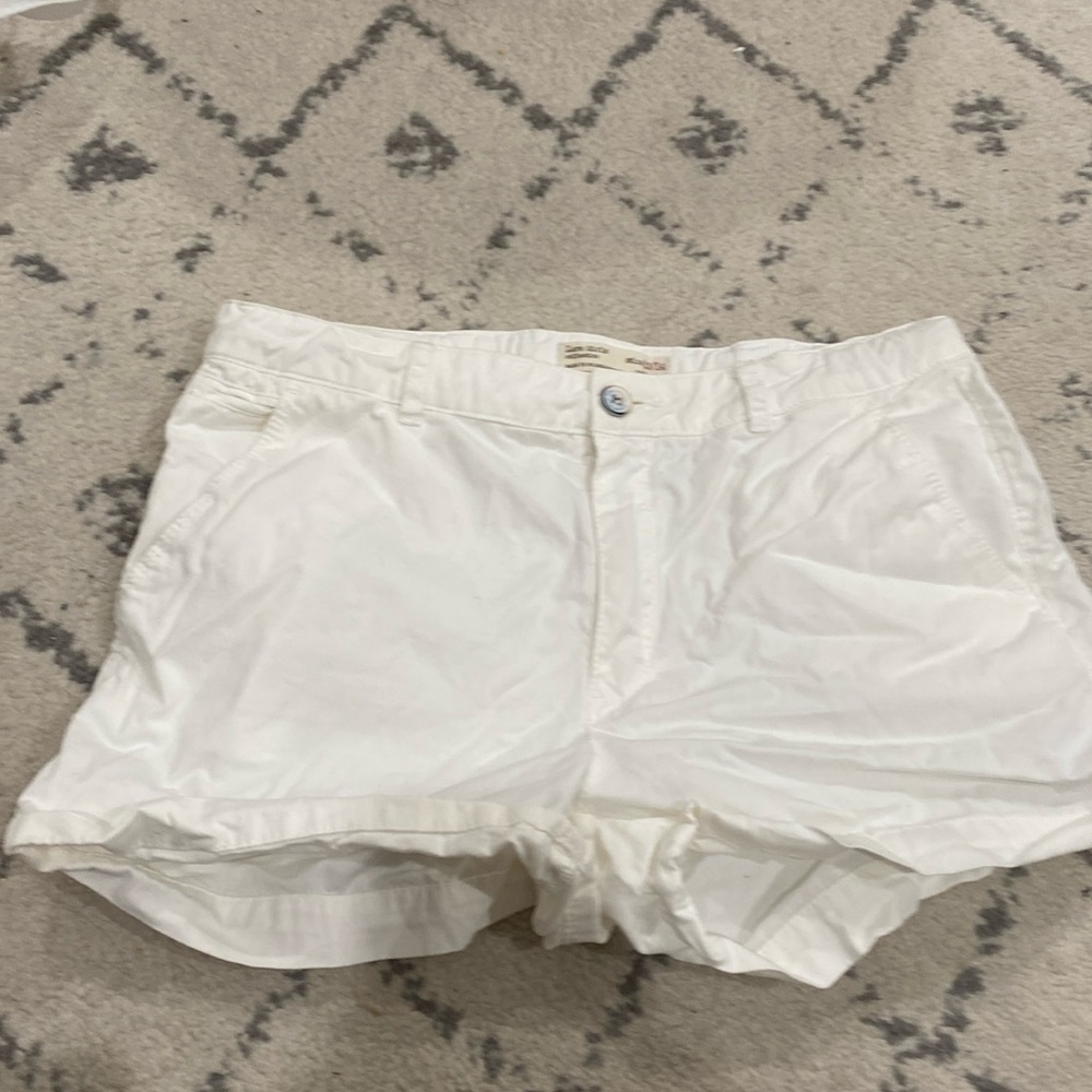 Zara girls white shorts
